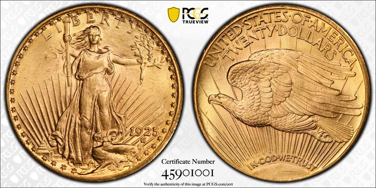 Cert 45901001 - Coin Image