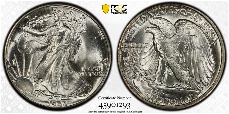 Cert 45901293 - Coin Image