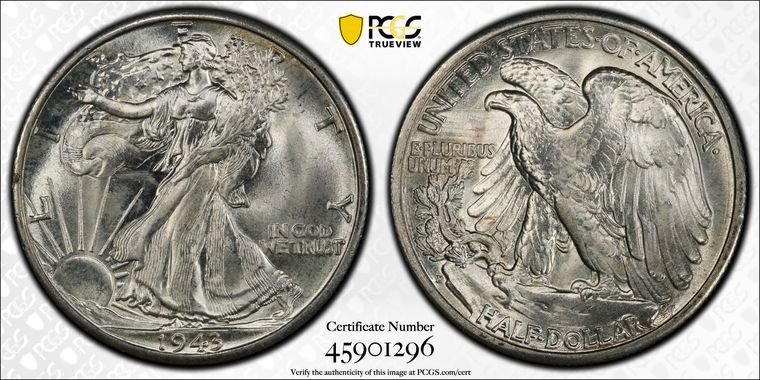 Cert 45901296 - Coin Image