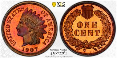 1907 1C PR66+ RB