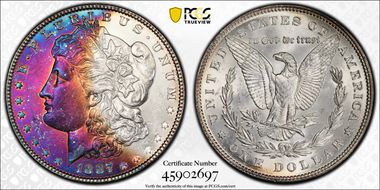 1887 $1 MS65