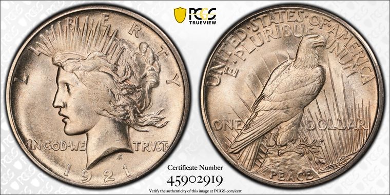 Cert 45902919 - Coin Image