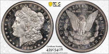 1880/79-S $1 MS64+ DMPL