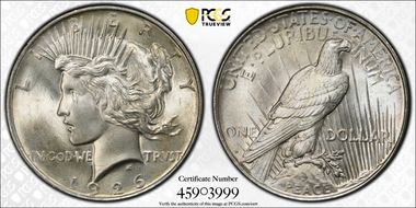 1926-D $1 MS66+