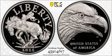 2022-P Medal American Liberty PR69DCAM