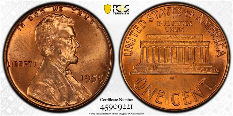 Cert 45909221 - Coin Image