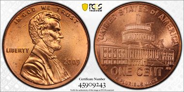 2009 1C Lincoln-Presidency MS64RD