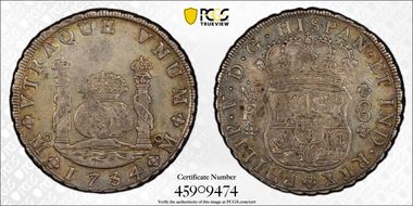 1734-Mo MF 8 R Calico-1442 AU50