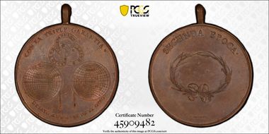 (1823-24) Medal Fonrobert-6566 Ae MS62BN