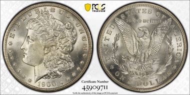 1900-O $1 MS66