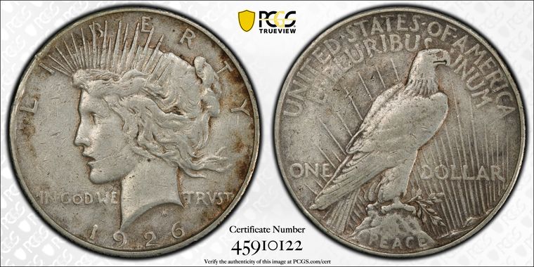 Cert 45910122 - Coin Image