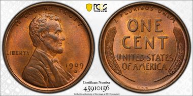 1909-S VDB 1C MS65RB