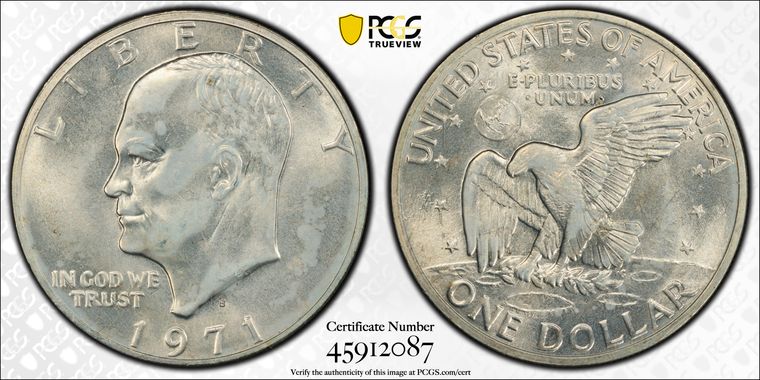 Cert 45912087 - Coin Image