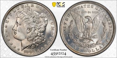 1882-O $1 MS66