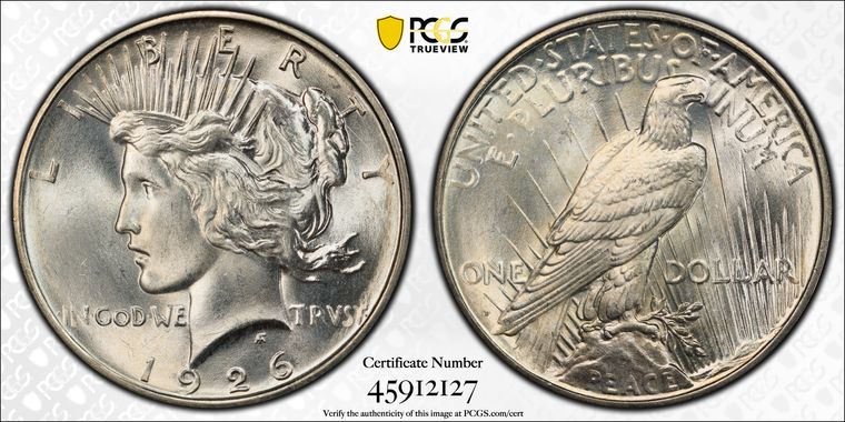 Cert 45912127 - Coin Image