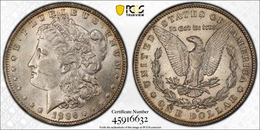 1886-O $1 MS62