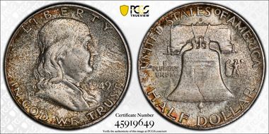 1949-S 50C MS66+ FBL