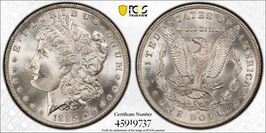 1885-O $1 MS65+