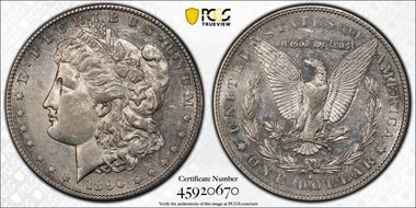 1890-S $1 AU53