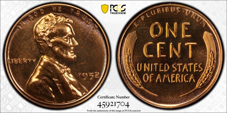 Cert 45921704 - Coin Image