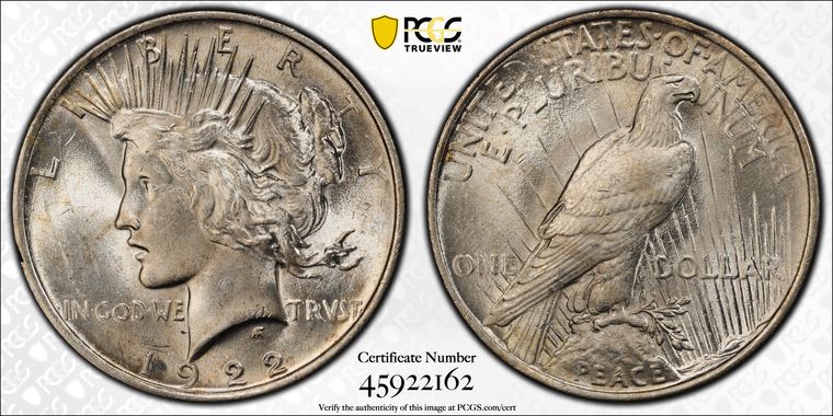 Cert 45922162 - Coin Image