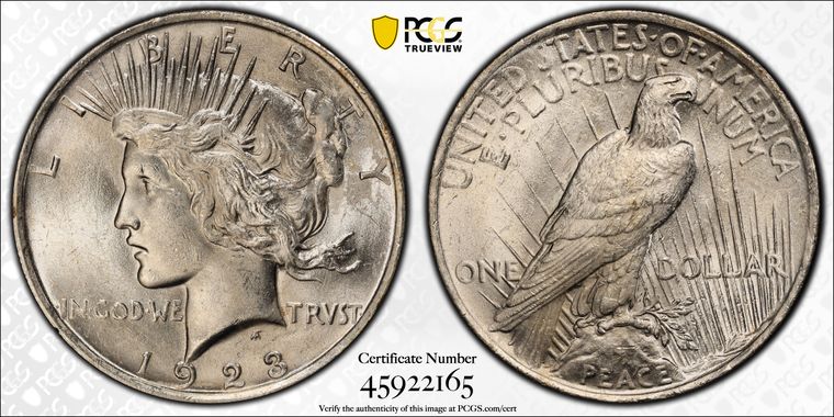 Cert 45922165 - Coin Image