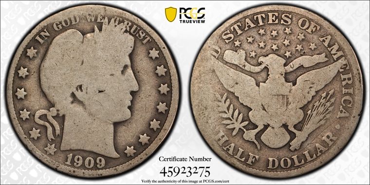 Cert 45923275 - Coin Image