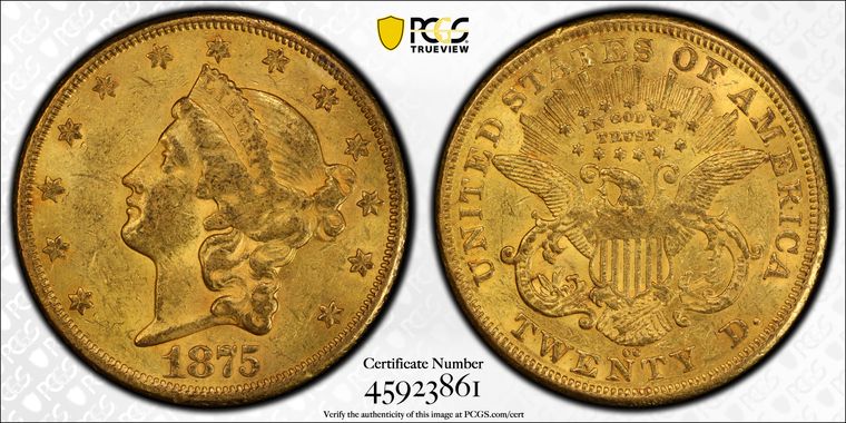 Cert 45923861 - Coin Image