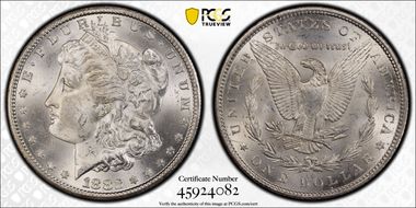 1882-CC $1 MS64