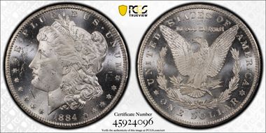 1884-CC $1 MS64