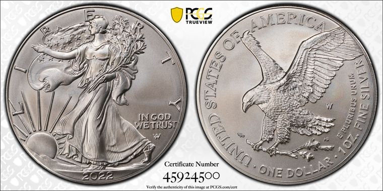 Cert 45924500 - Coin Image