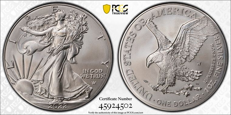 Cert 45924502 - Coin Image