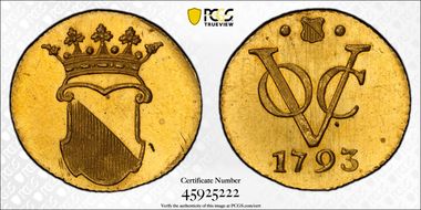 1793-VOC 1/2 D Au Presentation SP64