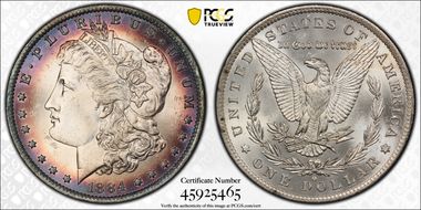 1884-O $1 MS64