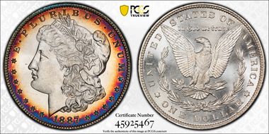 1887 $1 MS65