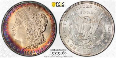 1889 $1 MS64