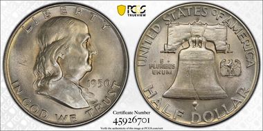 1950-D 50C MS62FBL