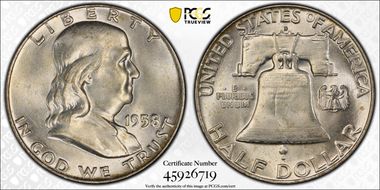 1958-D 50C MS64FBL
