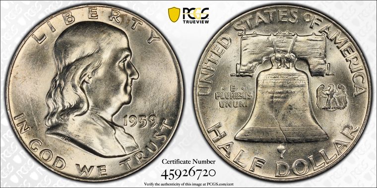 Cert 45926720 - Coin Image