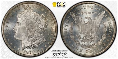 1878-CC $1 MS64+ 