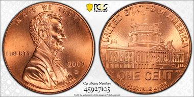 2009-D 1C Lincoln-Presidency MS65RD