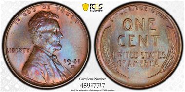 1941-D 1C MS65BN