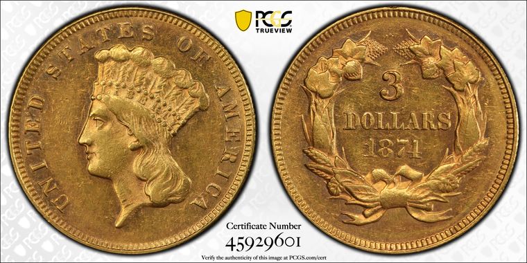 Cert 45929601 - Coin Image