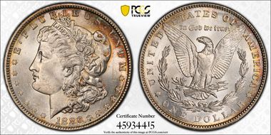 1886 $1 MS64