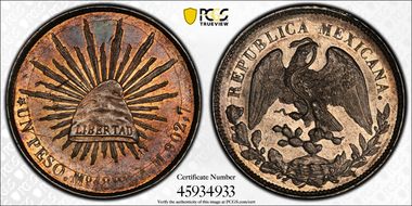 1899-Mo AM Peso KM-409.2 MS61