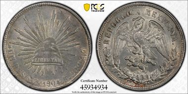 1904-Zs FZ Peso KM-409.3 MS61