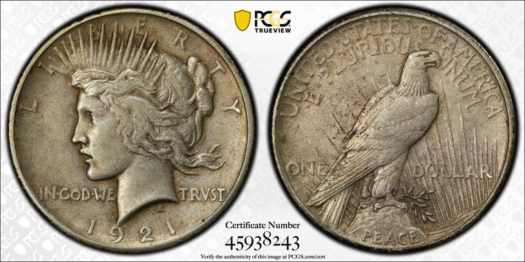 Cert 45938243 - Coin Image