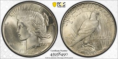 1925 $1 MS63