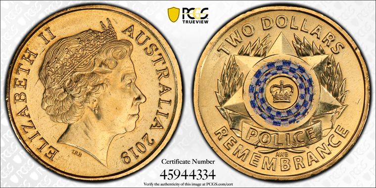 Cert 45944334 - Coin Image