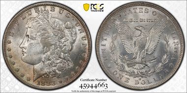 1883-O $1 MS64